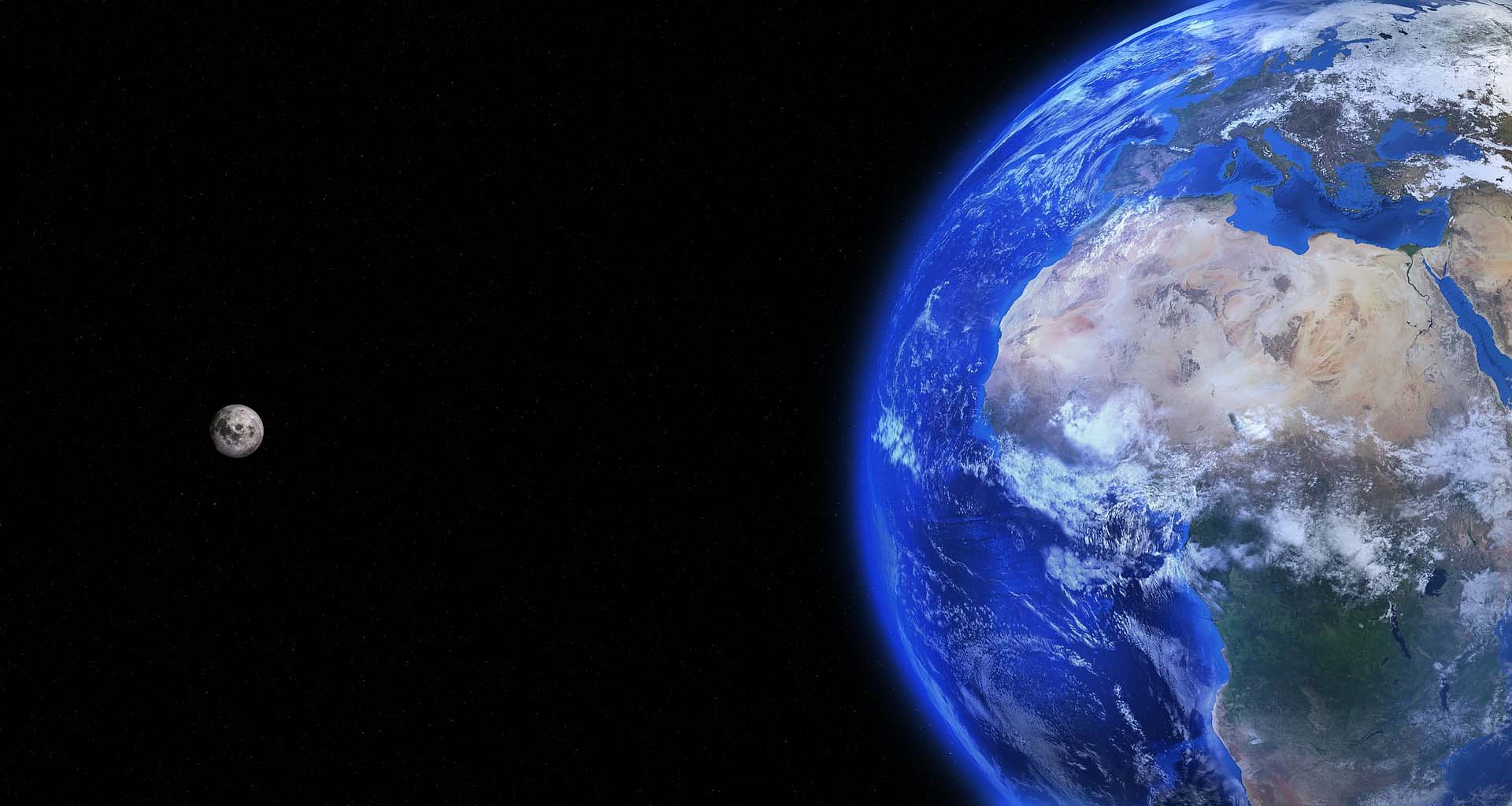 La Terre et la Lune
